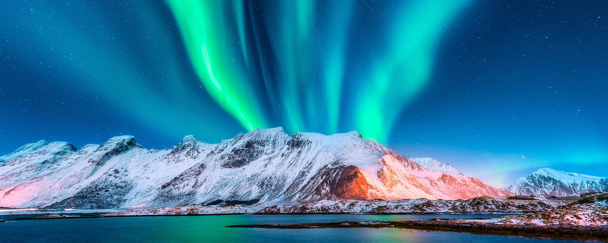 Reikiavik y Auroras Boreales